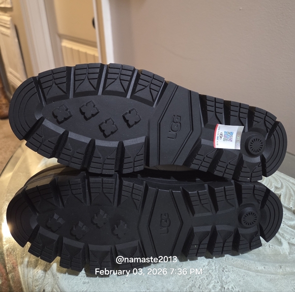 Ugg Sidnee Waterproof Boots Leather Designer Winter Platform Grunge #12 - Picture 13 of 15